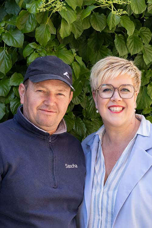 Der heutige Inhaber Ulrich Bosse mit seiner Frau